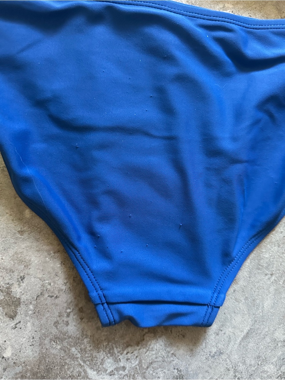 SO Kids Rainbow Stripe & Blue Two-Piece Swim Set - Picture 3 of 4